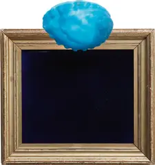 Abalone #1 by Alex Hubbard, 2013, urethane, linen, frame and frame light, offered Feb 2018
