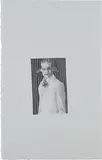Dan Fischer, M. Barney, 2000, graphite on paper