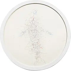 Bryan Crockett, Hope, 2002, watercolor pencil on paper, in artist's frame