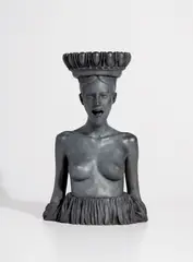 Alexey Morosov, Caryatid_Supersonic, 2011, bronze