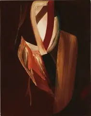 Untitled by Lesley Vance, 2009, oil on linen, sold May 2018