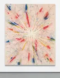 Harmony Korine, Starburst Wooly, 2014, ink on canvas