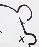 Kaws, Untitled (MBFH4), 2014, acrylic on canvas