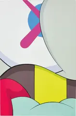 Untitled by Kaws, 2014, acrylic on canvas, sold May 2018