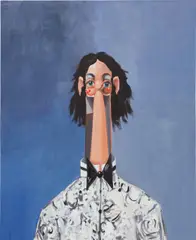 George Condo, Marc Jacobs, 2007, oil on canvas