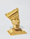 Paul McCarthy, Gold Butter Dog 1, Guggenheim Crown, Silicon, 2003, gold silicon rubber