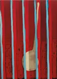 Juan Uslé, Deslenguado, 1997, vinyl, dispersion and dry pigment on canvas, mounted on panel