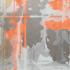 Untitled by Heimo Zobernig, 2013, acrylic on canvas, sold May 2018