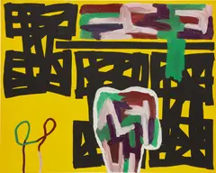 Where Things Can Be by Jonathan Lasker, 1996, oil on linen, offered May 2018