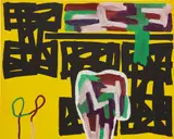 Jonathan Lasker, Where Things Can Be, 1996, oil on linen