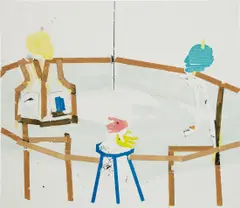 Spiel (Play) by Magnus von Plessen, 2009, oil on canvas, offered May 2018