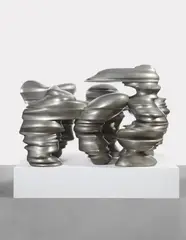 Round the Block by Tony Cragg, 2003, bronze and tin, sold May 2018