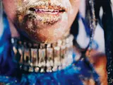 Marilyn Minter, Wangechi Gold 6, 2009, chromogenic print