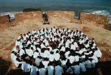 Shirin Neshat, Rapture, 1999, Cibachrome print