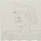 Jim Nutt, Untitled, 2006, graphite on paper