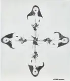 Steven Parrino, Blood Rite, 2004, graphite on vellum paper