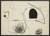 Christian Rosa, Untitled, 2014, oil, charcoal, pencil and oilstick on canvas