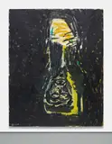 Georg Baselitz, Schwarze Säule (Black Column), 1983, oil on canvas