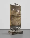 Mark Grotjahn, Untitled (Free Standing Large Garden Sculpture Mask M24.g)