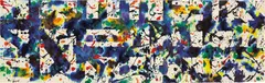 Untitled by Sam Francis, 1979, acrylic on rice paper, sold May 2018