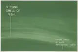 Ed Ruscha, Strong Smell of Fish—Strong Smell of Data Processing Forms, 1982, dry pigment on paper