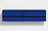 Donald Judd, Untitled, 1989, painted aluminum