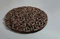 Somerset Turf Circle by Richard Long, 1990, turf pieces, in 210 parts, sold May 2018