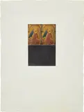Homage to Art 12 by Brice Marden, 1974, graphite, beeswax and collage on paper, sold May 2018