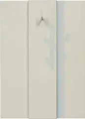 Shadow of Key No. 283 by Jirō Takamatsu, 1970, acrylic on wood, sold May 2018