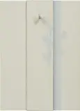 Jirō Takamatsu, Shadow of Key No. 283, 1970, acrylic on wood