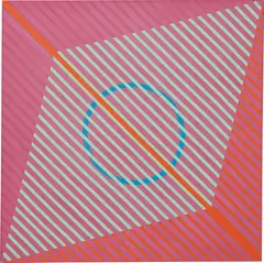 Gerd Leufert, Upata, 1966, acrylic on canvas