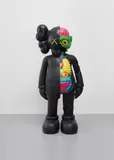 Kaws, Four Foot Dissected Companion (Black), 2009, painted cast vinyl