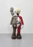 Kaws, Four Foot Dissected Companion (Brown), 2009, painted cast vinyl