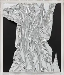 Untitled by Anselm Reyle, 2006, mixed media on canvas and Plexiglas, sold Sep 2018