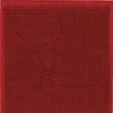 Bernard Aubertin, Tableau Clous, 1969, Nägel auf Holz, rot bemalt