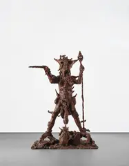 Jonathan Meese, Mama Johnny (Noel Coward is Back), 2005, bronze