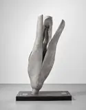 Marc Quinn, Landed, 1999, cast aluminum and steel