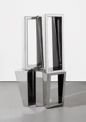 Beverly Pepper, Ligne Scolpite II, 1968, stainless steel and Isofan