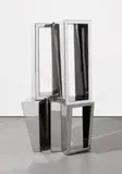 Beverly Pepper, Ligne Scolpite II, 1968, stainless steel and Isofan