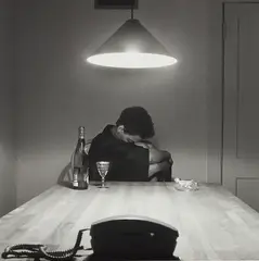 Carrie Mae Weems, Untitled (Woman and phone) from the series The Kitchen Table, 1990, gelatin silver print