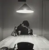 Carrie Mae Weems, Untitled (Woman and phone) from the series The Kitchen Table