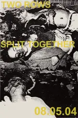 Adam Pendleton, Two Rows Split Together, 2006, silkscreen print on canvas