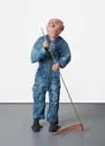Will Ryman, Janitor, Henry, 2005, steel, epoxy resin, expansion foam and copper