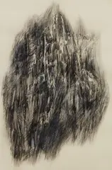 Untitled by Diana al-Hadid, 2010, xerox transfer and conté on mylar, offered Sep 2018