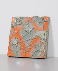 Davina Semo, Untitled, 2011, wire-glass, spray paint and reinforced concrete