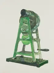 Tony Oursler, Mimetic 2, 1999, acrylic on paper