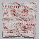 Natan Pernick, Napkin, 2018, oil on canvas