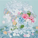 Christina Burch, Sea of Marrow, 2008, acrylic on canvas
