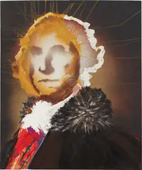 Gail Stoicheff, Geo Halo, 2010, acrylic on canvas