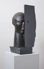 Viktor Ivanovich Korneev, Looking Forward, cast bronze and stone